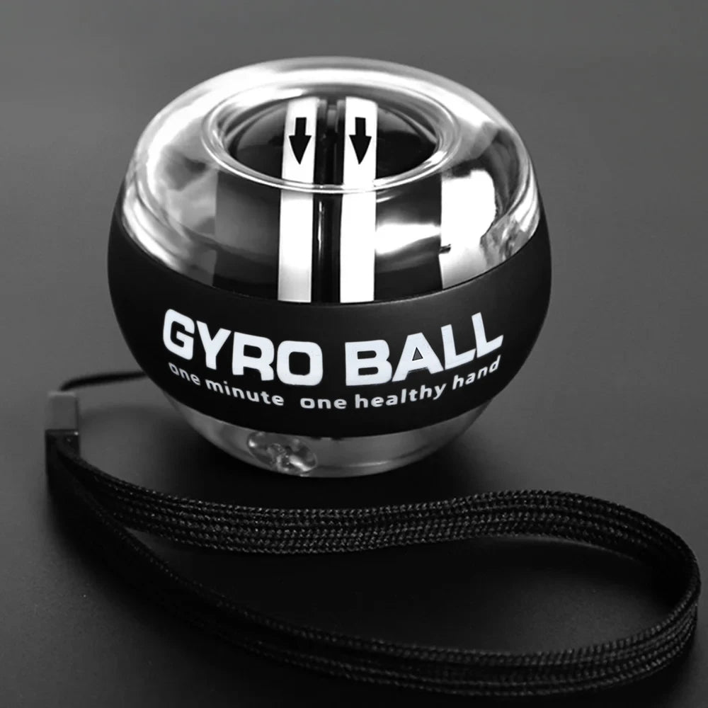 Self-Starting Wrist Gyro Ball Power Trainer Forearm Exerciser - Wrist Strengthening Device for Arm And Finger Muscle Training